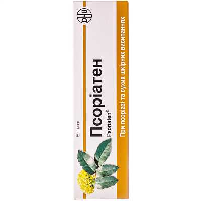 Купить Псориатен мазь, 50 г в Украине: цена, инструкция, применение, отзывы